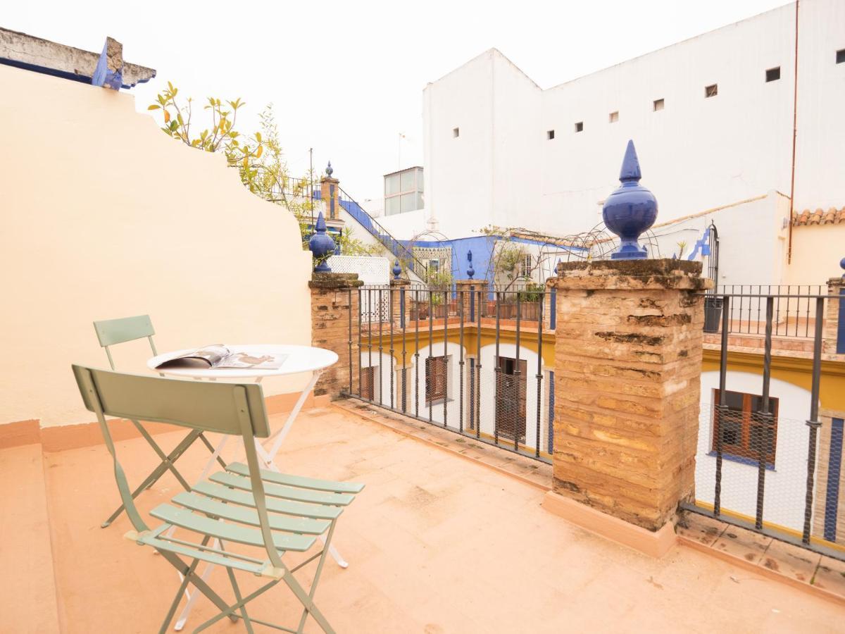 Cl Ubicacion Excelente Y Terraza Comun Junto A La Alfalfa Sevilla Buitenkant foto