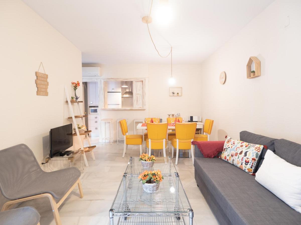Cl Ubicacion Excelente Y Terraza Comun Junto A La Alfalfa Sevilla Buitenkant foto
