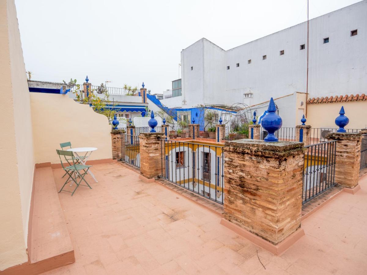 Cl Ubicacion Excelente Y Terraza Comun Junto A La Alfalfa Sevilla Buitenkant foto